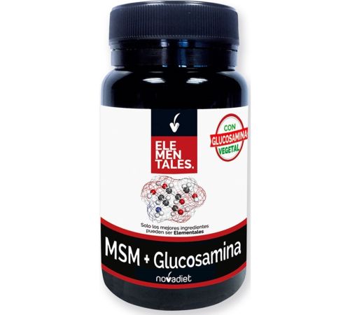 MSMGlucosamina Elementales 40caps Nova Diet