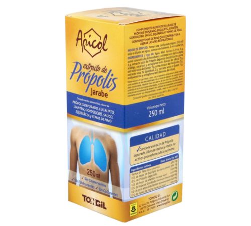 Apicol Extracto de Propolis Jarabe 250ml Tong-Il