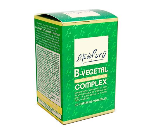 B-Vegetal Complex Estado Puro Vegan 30caps Tong-Il