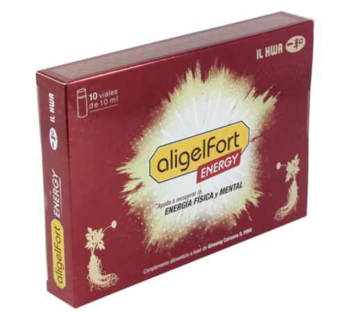 Aligel Fort Energy SinGluten 10 viales Tong-Il