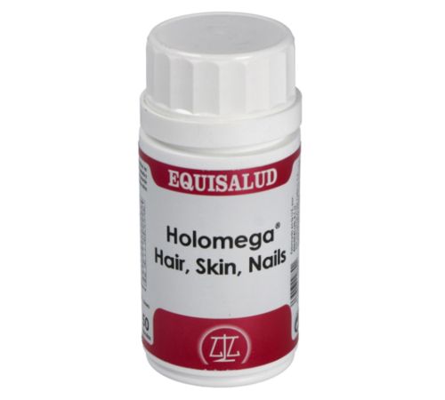 Holomega Hair Skin Nails - Pelo piel uñas 50caps Equisalud