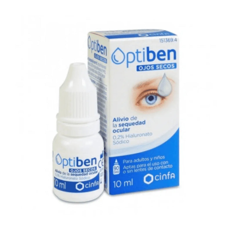 OPTIBEN OJOS SECOS GOTAS 15 ML