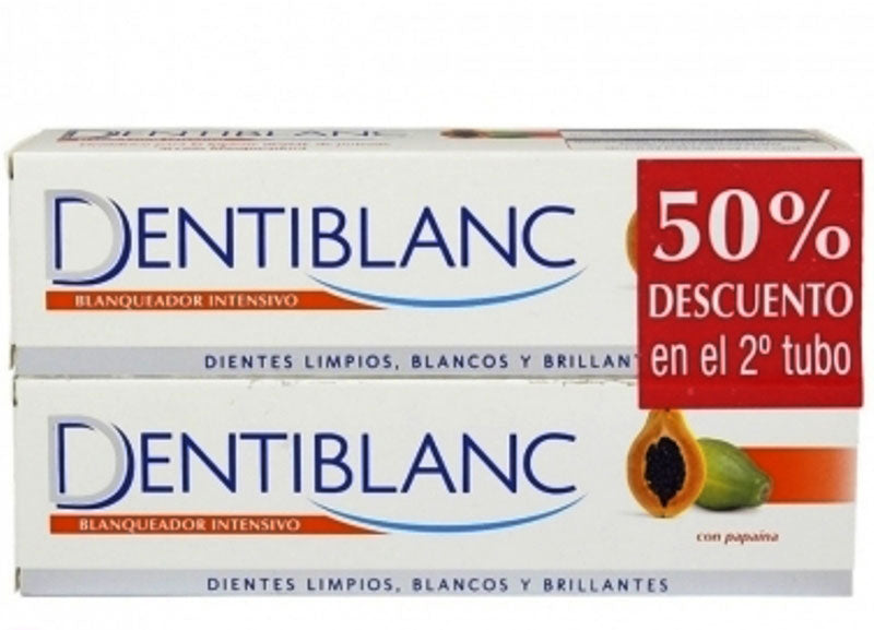 DENTIBLANC BLANQUEADOR INTENSIVO PASTA DENTAL DUPLO 100 ML