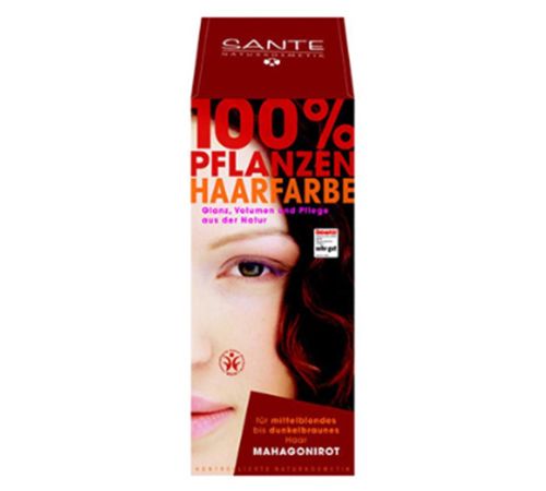 Tinte Caoba colorante Vegetal Bio 100ml Sante