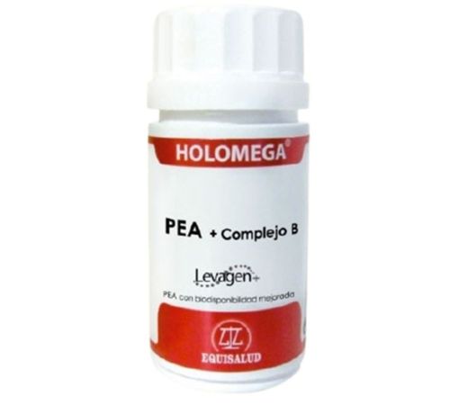 Holomega PEAComplejo B SinGluten 50caps Equisalud