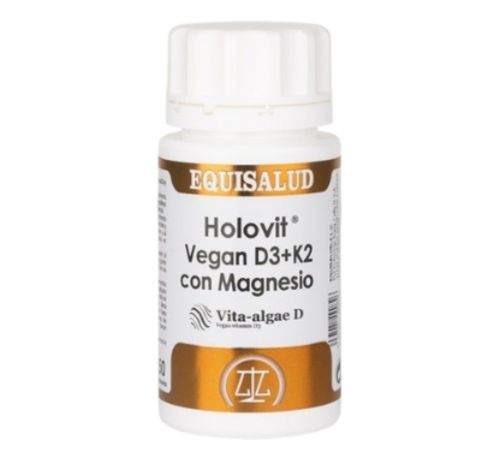 Holovit Vegan D3 K2 Y Magnesio 50caps Equisalud