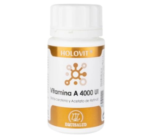 Holovit Vitamina A 4000 Ui 50caps Equisalud