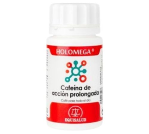 Holomega Cafeina Accion Prolongada 50caps Equisalud