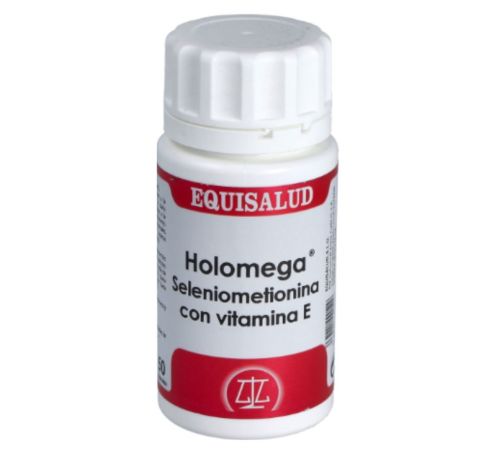 Holomega Seleniometionina Vitamina E 50caps Equisalud