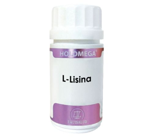 Holomega L-Lisina 50caps Equisalud