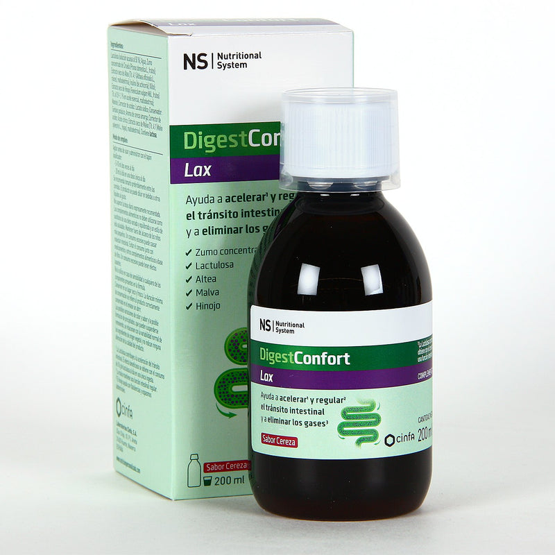 NS DIGESTCONFORT LAX 1 ENVASE 200 ML SABOR CEREZA