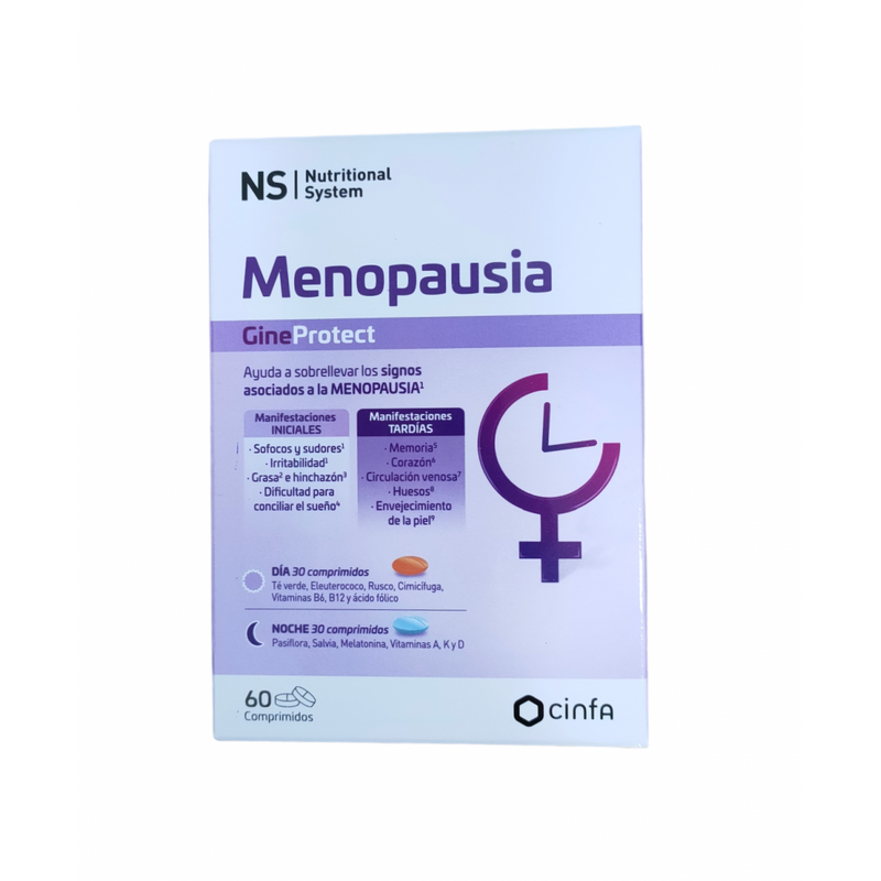 NS MENOPAUSIA DIA Y NOCHE 60 COMPRIMIDOS