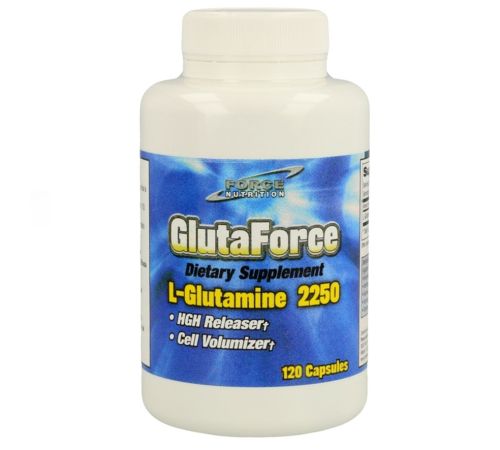 Glutamina 750Mg 120caps Nutri Force