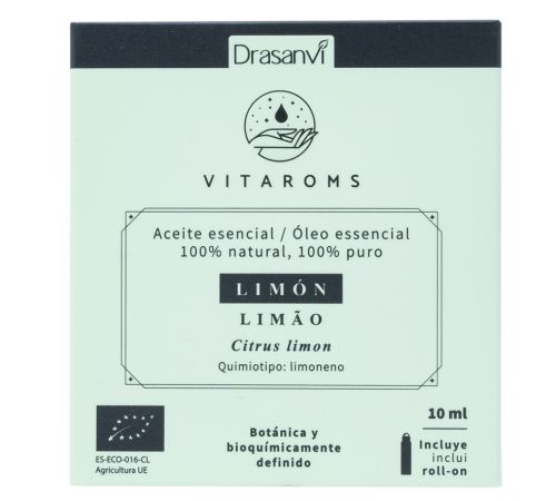 Aceite Esencial Limon Bio 10ml Vitaroms Drasanvi