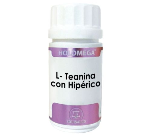 Holomega L-Teanina Hiperico 50caps Equisalud