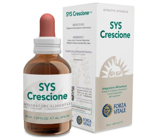 Sys Crescione 50ml Forzavitale